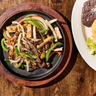 CHICKEN & BEEF FAJITAS