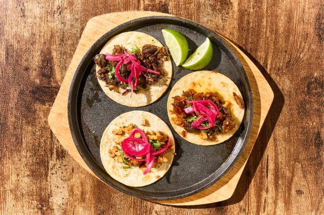 Street Taco Trio Plate